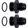EVIL ENERGY 8AN Flare To AN10 ORB Male O-Ring 2PCS Fitting Adapter