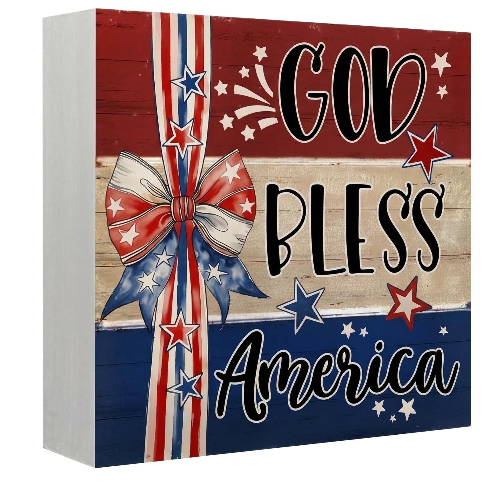 

US Flag Star-Shaped PVC Decoration, Suitable For Home Bookshelf Desktop One Size