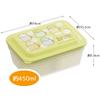 Skater Bento 450ml Integrated Air Single Sumikkogurashi Design Box, Antibacterial, Fluffy, Capacity, Gasket, Valve, Tier, (PAS5AG-A)