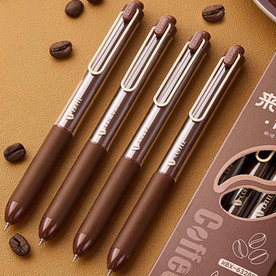 4 Pcs Retractable Erasable Gel Pens Clicker Fine Point 0.5mm Black Ink Aesthetic Ballpoint Pen for School Office Home Use