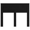 Headboard in Black Oak Effect Made of Wood Based Material