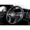 Car Steering Wheel Grip Carbon   Pattern Anti Slip Segmented Steering Wheel Protector Cover for Comaro