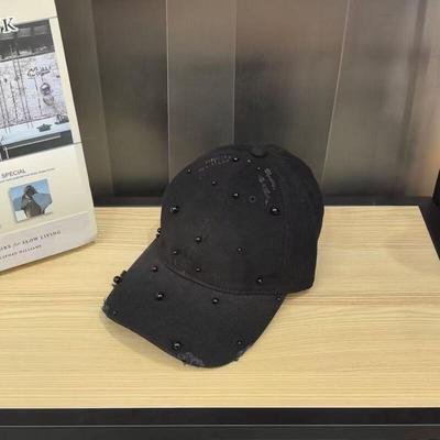 Sommerliche distressed Gradient Perlen Baseballkappe