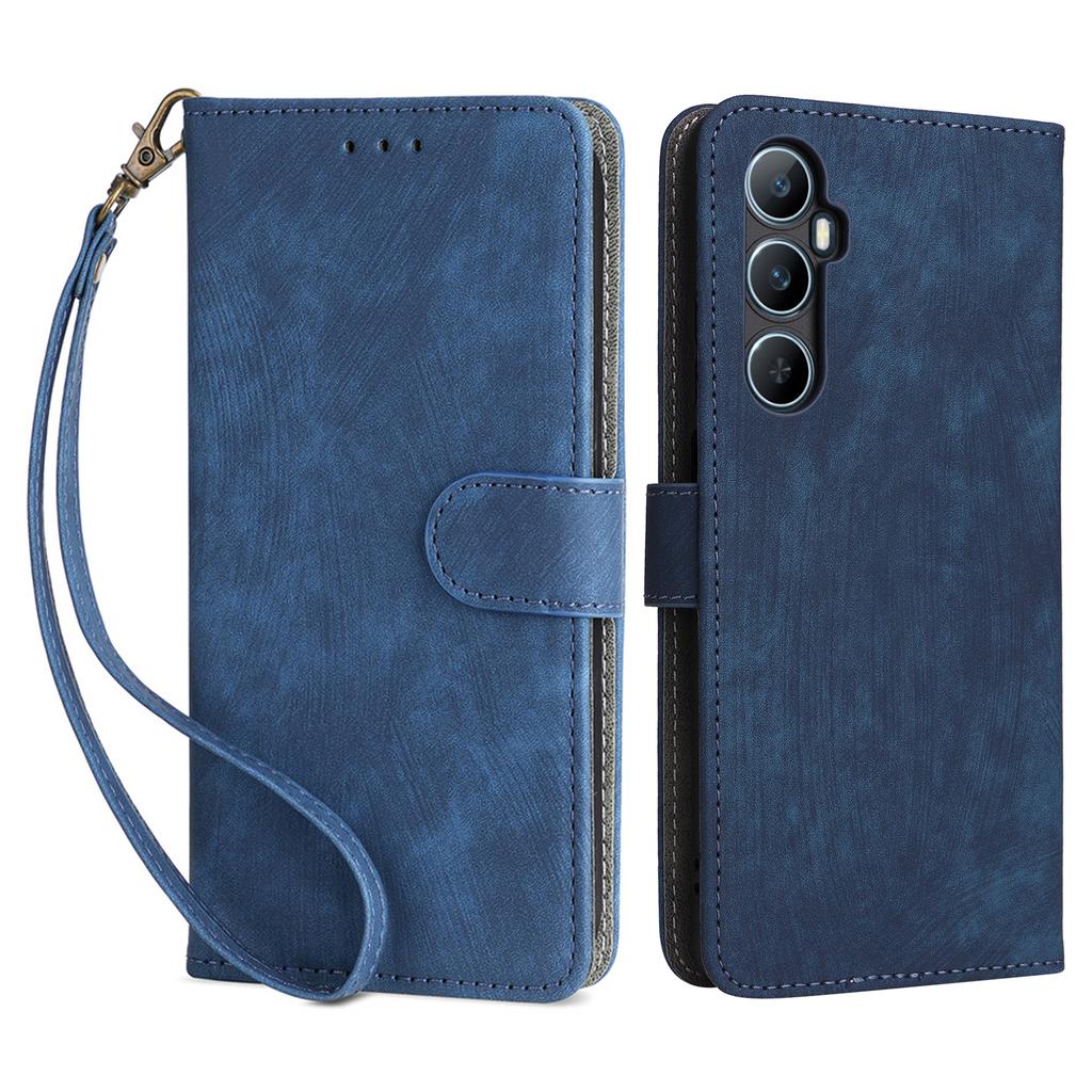 Etui dla Realme C65 4G z blokadą RFID, podstawką i magnetycznym zamknięciem