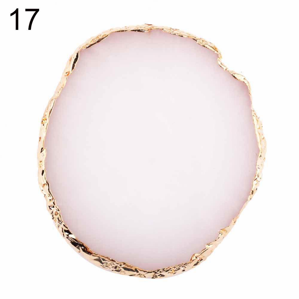 

Resin Jewelry Necklace Ring Earrings Display Plate Tray Holder Dish Organizer Jewelry Packaging Display jewelry box stray kids белый
