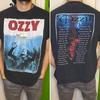Ozzy Osbourne 2-seitiges Tour 2003 schwarzes T-Shirt digitales Tee