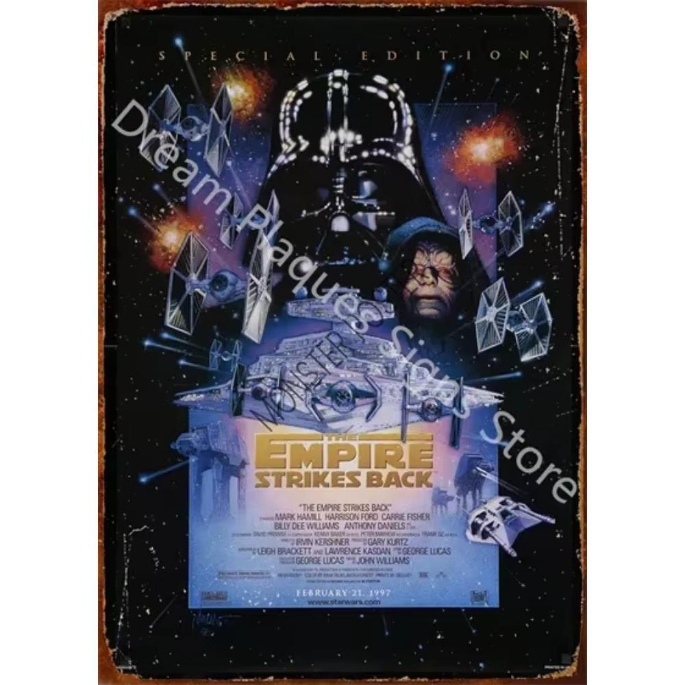 Movie Vintage Metal Sign Retro Cinema Wall Art Poster for Home Room Decor Aesthetic Wall Decoration Plaque Gift for Movie Lovers