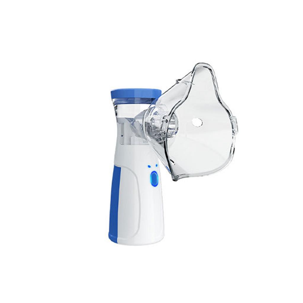 Handheld Ultrasound Nebulizer Machine Fine Mist Silicone Low Noise Portable Inhaler