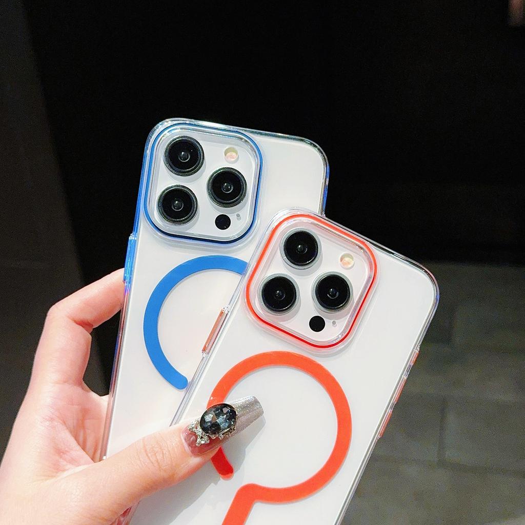 For iPhone 14 Pro Case Compatible with MagSafe TPU+PC Drop Protection Cell Phone Cover