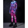 Halloween Strømpebukser 3D Digitaltrykk Voksen Cosplay Ett-stykks Kostyme Menn Sceneopptreden Jumpsuit Dansefest Antrekk