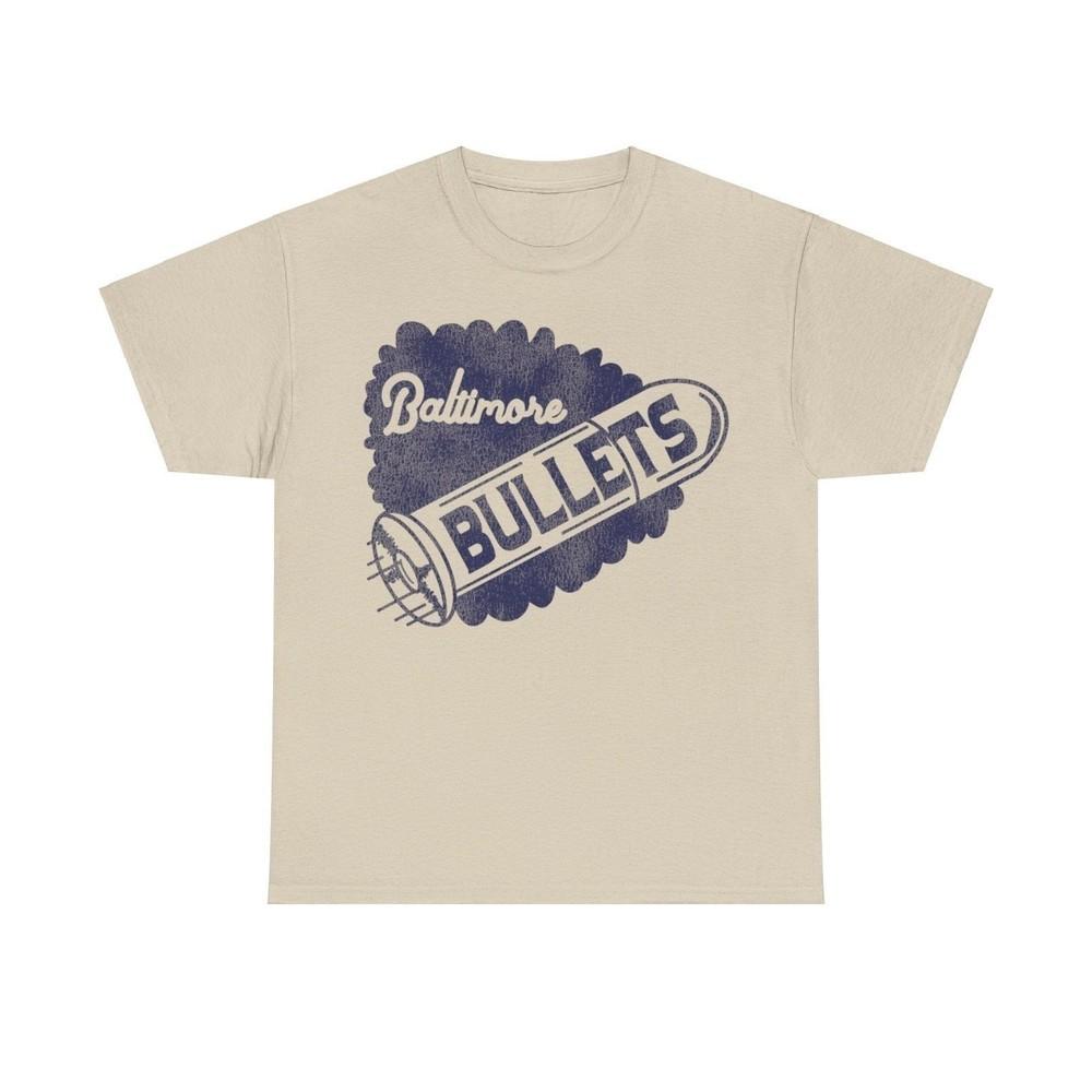 

Baltimore Bullets Basketball Team Nostalgic Retro T-shirt 4XL