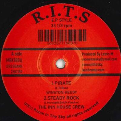 7-Zoll-Schallplatte WINSTON REEDY; DIE HAUSCrew / - Pirat; Steady Rock / Gewinner; Secret MBX180 Room In The Sky 2023 UK Reggae, Ska & Dub