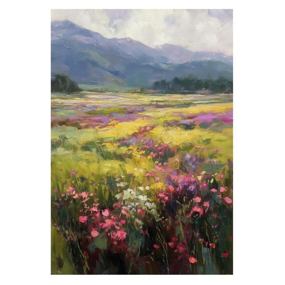 Svetlana Alenyikova Horizon Of Flowers Print