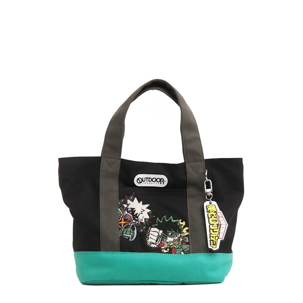 

Hero Academia x OUTDOOR Mini Character Tote Bag with Keychain Izuku Midoriya x Katsuki Bakugo ODHA14 Black [My PRODUCTS] - чорний