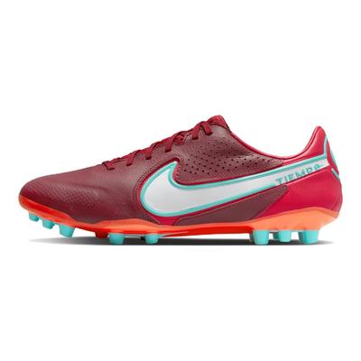 Legend Essential Legend 9 Pro Cordones AG (Espárrago corto de goma) Zapatos de Fútbol para Hombre Antideslizantes de Soporte Duradero Rojo Naranja DB0448-616