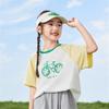 Girls' Summer Fun Color-block Print Short-sleeve T-shirt