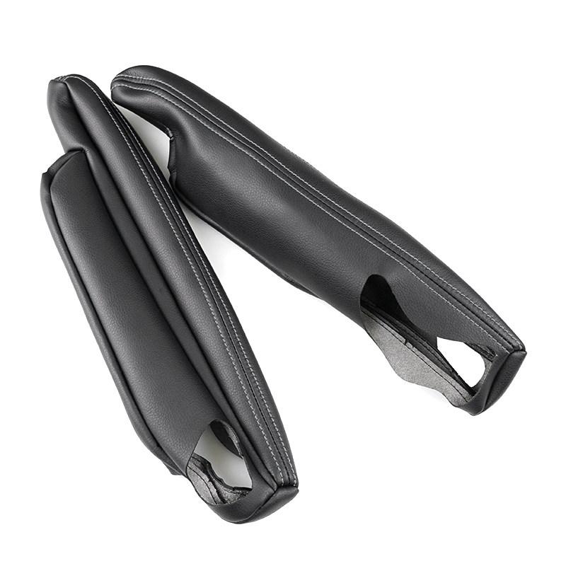 For Land Rover Freelander 2 2007 - 2015 Car Microfiber Leather Driver & Passenger Side Seat Armrest Handle Cover Protection Trim