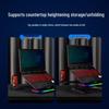 Llano Z18 RGB Laptop Stand & Cooler with Adjustable Height