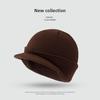 Army Style Cap Military Winter Warm Knitted Hat Thick Beanie Fashion Baseball Caps for Men Women GZW