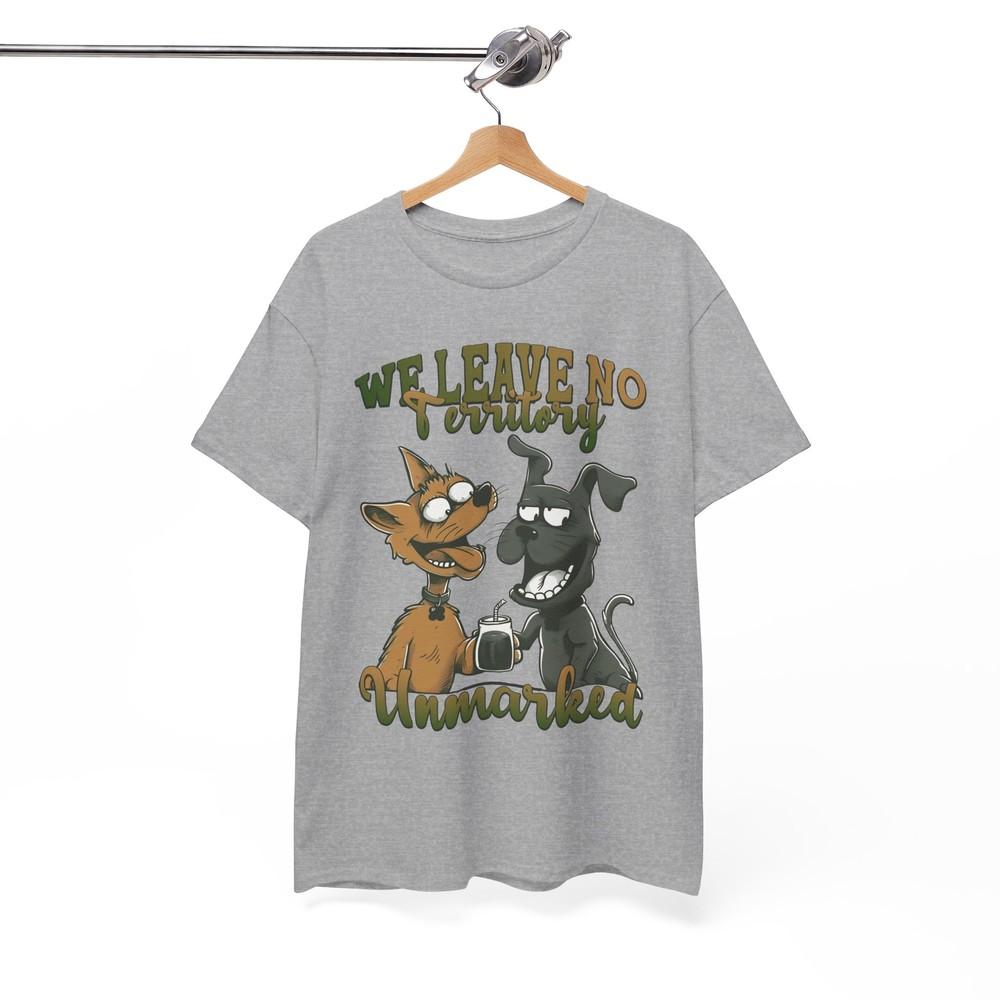 

Забавная футболка с фразой - Уморительная футболка с цитатой Мы не оставляем территорию немеченой M