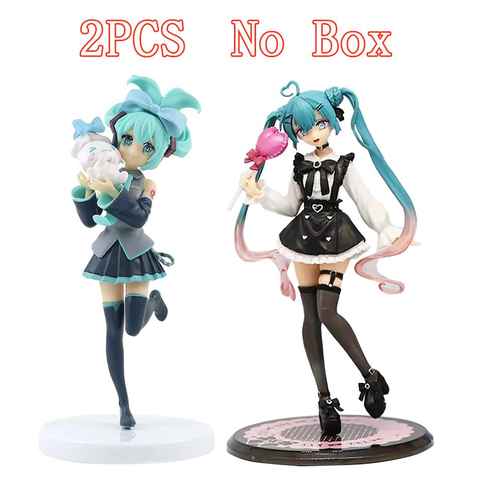New In Stock Hatsune Miku In A World With Closed Windows Collectible Anime Action Kwaii Miku Figures Model Toys Christmas Gifts