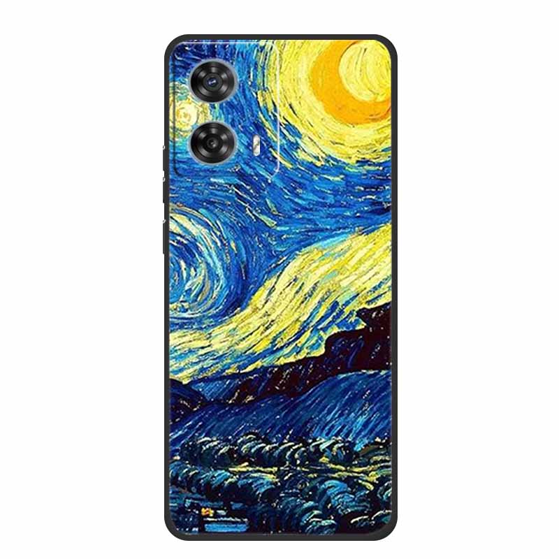 Phone Case For Motorola Edge 50 Fusion Back Cover Case Black Silicone Soft Coque For Moto Edge 50 Fusion Case 6.7" Funda Shell