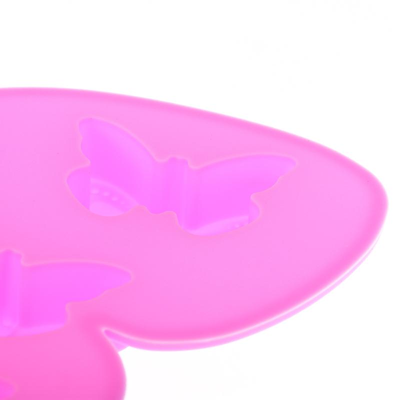 1 Stück Schmetterling Eiswürfelform Jello Silikonform DIY Seifenherstellung Bade Wachsmelts Maker Küche Kuchen Deko Zubehör