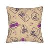 Pillow Case C-Clifford Red Dog Print Pillow Cover For Chair Sofa Home Decor Vintage Pillowcases
