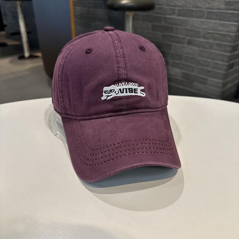 Baseball Cap Women's Spring and Summer New Wide Brim Showing Face Small Soft Top Casual Cap Trendy Women's Models