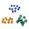 30 Pack Acrylic D6 s 6 Sided Polyhedral Digital Role Playing Game for DND Math Teaching Family Board