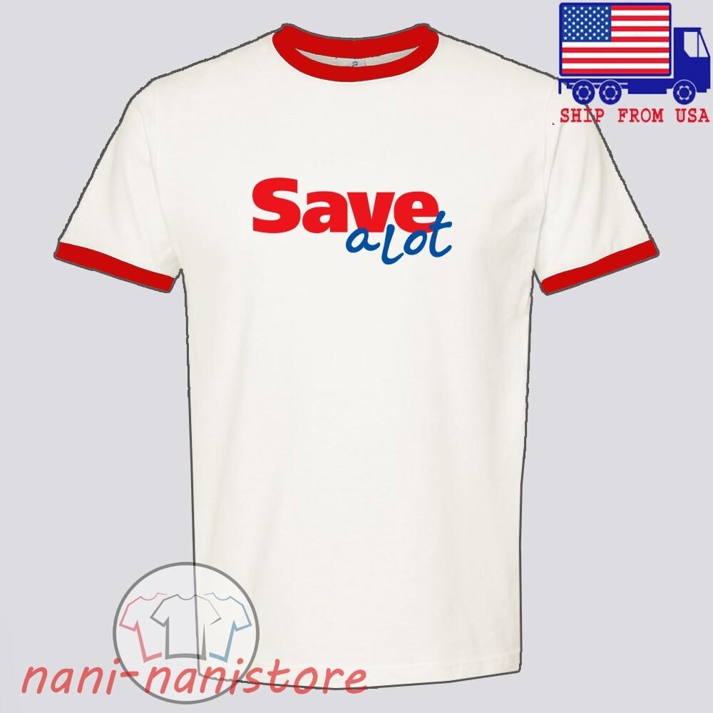 

Save A Lot Retail Store Men#039;s Ringer Red Size S3XL Unisex T-Shirt S