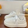 Women's Thick-Soled Shoes for Students All-Match Good-looking Sports Big Toe Board Shoes for Women  Summer New Casual Shoes White Shoes
