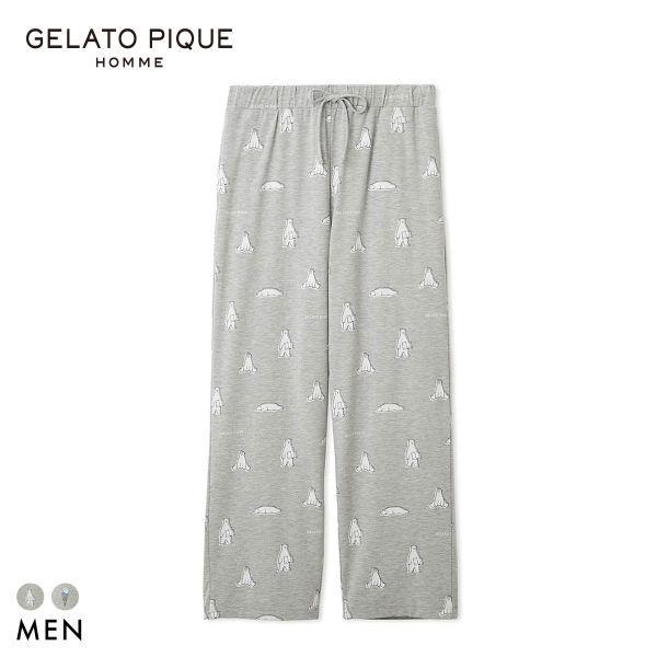 Gelato Pique Homme Men s IFMC. All-over pattern long pants Gelato Pique pajamas Room wear gelato pique HOMME