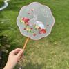 Suzhou Round Fan, Traditional Style, New Chinese Style, Suzhou Embroidery, Double-Sided Embroidery, Handmade, National Style, Hanfu Dance, Special