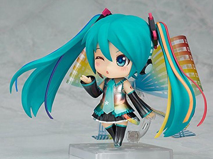 Nendoroid Character Vocal Series 01 Hatsune Miku Hatsune Miku 10. Jubiläumsversion. Nicht maßstabsgetreue, bewegliche Figur aus ABS und PVC, bemalt