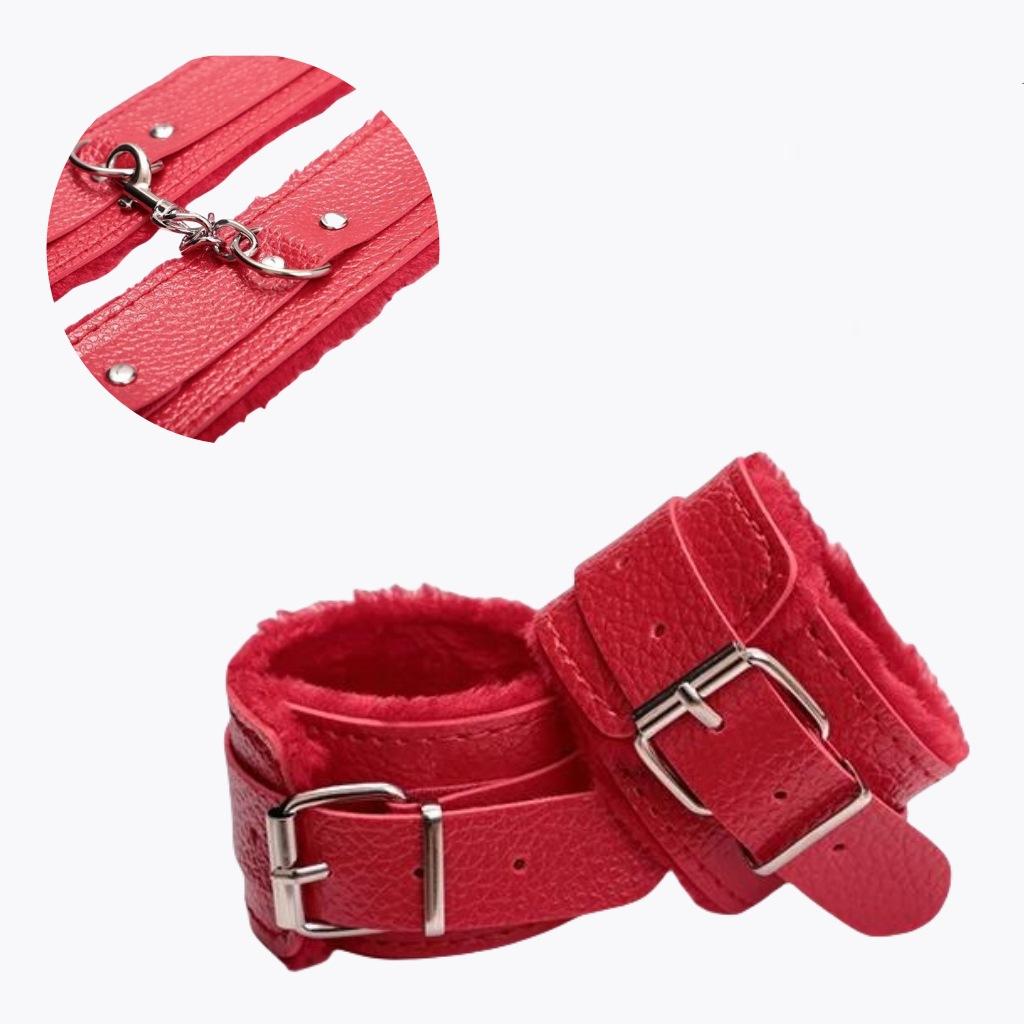 SM Handcuffs Sex Ankle Cuff Bondage Restraints Soft Plush Handcuff Adult Game 18+ Erotic Couple Sextoy Sex Supplies Shop