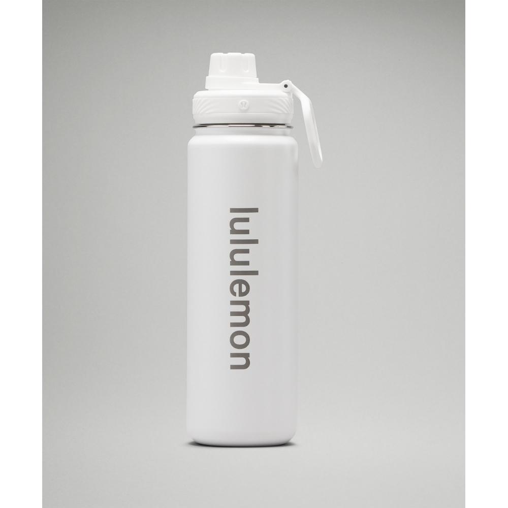 

Lululemon Бутылка Back To Life Sport 24 унции, белая ONE SIZE
