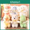 Small Fox Plush Doll With Pp Cotton Filling For Bag Decoration And Gift