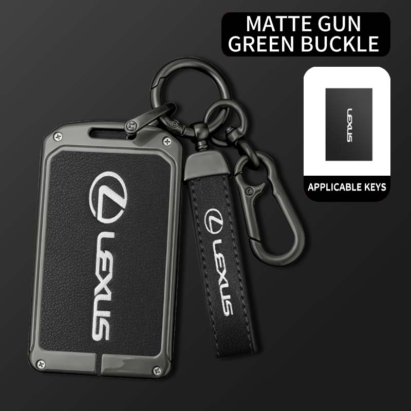 

Zinc Alloy Car Card Smart Remote Key Case Cover Protect Holder Shell For Lexus F Sport ES LM GS IS NX RX LX LS RX300 Accessories