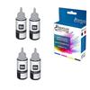 Ink Bottle - PREMIUM CARTRIDGE - 104 - Black - 4 Bottles - 70 Ml