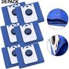 For BObsweep Compatible 4.6L Disposable Dust Bags, Large Capacity Self-Emptying Vacuum Bags for Up To 100 Days, Efficient Filtration(6 PACK)