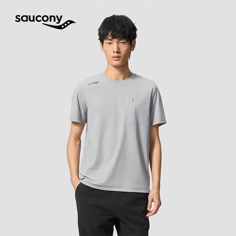 Saucony Men s Breathable Loose Fit Crew Neck T-Shirt 2XL