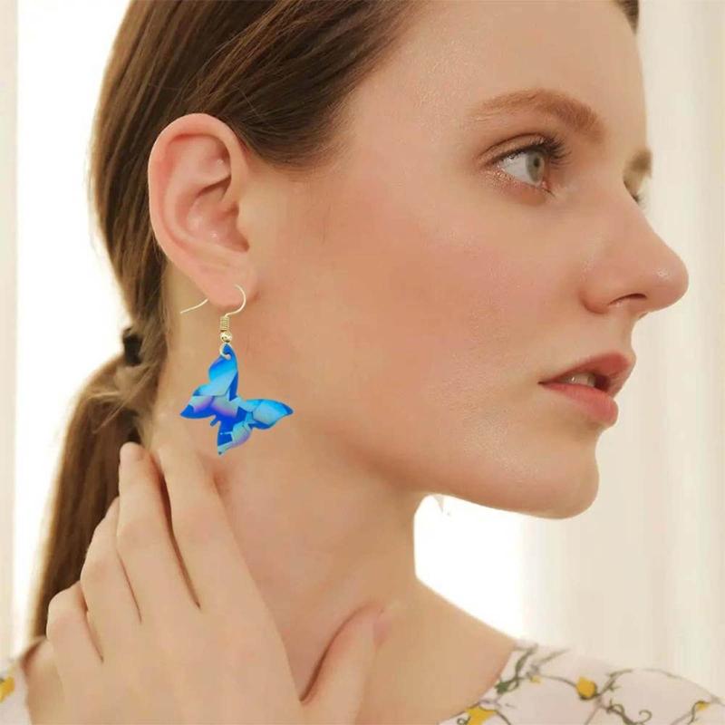 Jewelry Casting Mold Star Moon Heart Butterfly Silicone Mold Holographic Resin Mold for DIY Keychains Earring Pendant