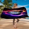 Chelsea Football Club Crest Beach Towel Microfiber Beach Towel, Lightweight and Quick-Dry, for Summer Travel, Swimming Pool Fan Birthday Gift