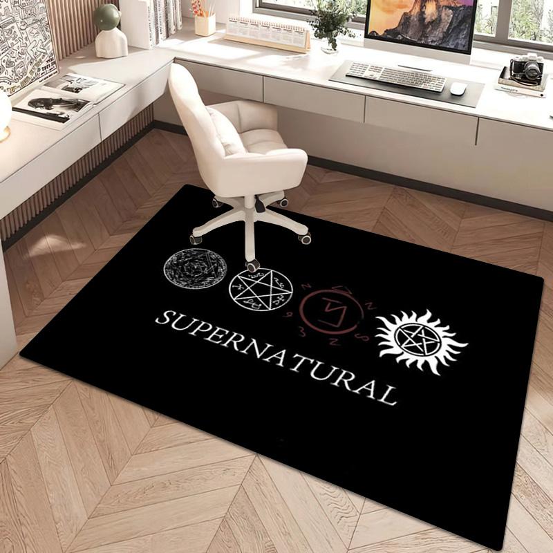 Supernatural Rug - Home carpet Office Decorative Carpet For Living Room Bedroom Door Mat Floor Rug Computer Chair Area Rug
