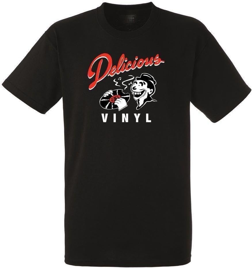 Delicious Vinyl Mens T Shirt Men Tee Shirt S чёрный