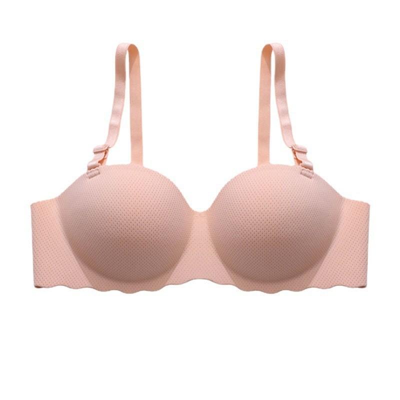 Minimalist Onepiece Japanese Girl Bra With Breathable Nylon Fabric For Teens And Young Adults
