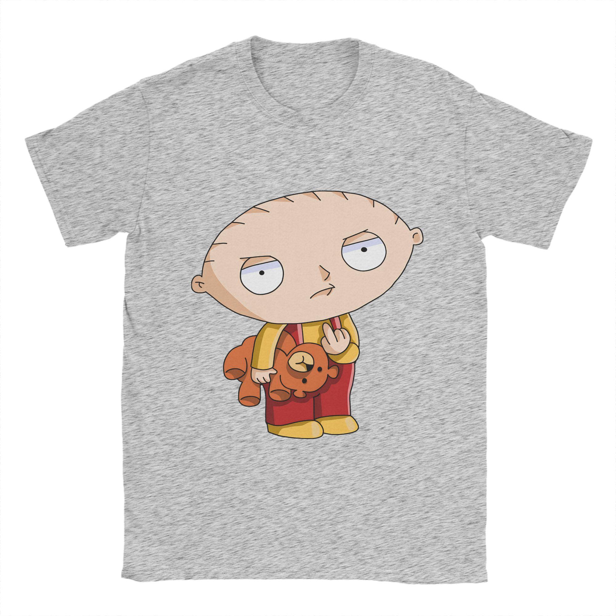 

Harajuku T-Shirt Beach P-Peter Griffins Fashion T Shirts Cotton Tee Shirt for Man Y2K Retro Printed Short Sleeve Clothes M