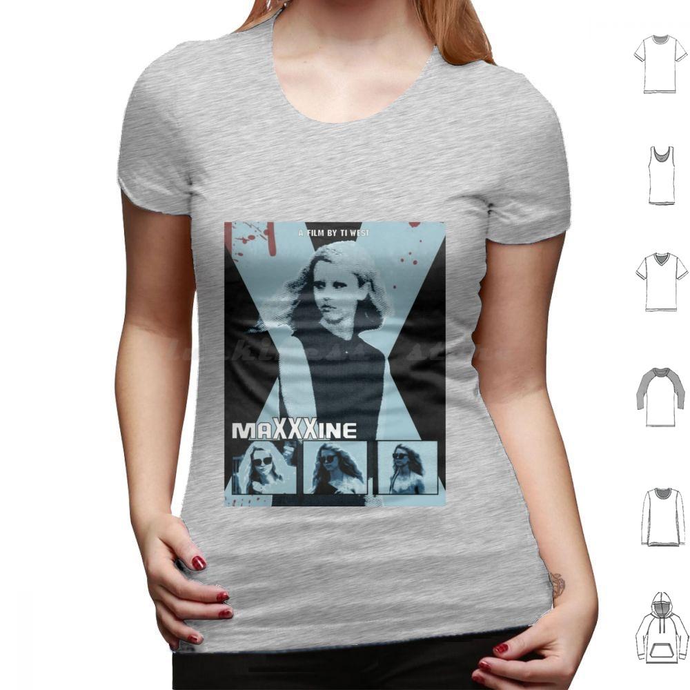 Pearl X Maxxxine 2024 Mia Goth Film Horror Movie T Shirt 6xl Cotton Cool Tee Pearl Maxxxine Maxxxine 2024 Maxine 2024 Pearl