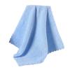 2ks Jednobarevné jednobarevné ručníky z korálového rouna s pohlcováním vody pro novorozence